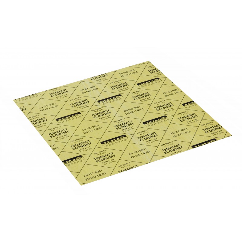 těsnící deska TEMAC Temafast 1000x1000x1,5 mm megamix.shop